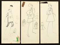 3 Karl Lagerfeld Fashion Drawings - Sold for $1,062 on 12-09-2021 (Lot 59).jpg